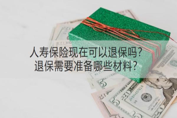 人寿保险现在可以退保吗？退保需要准备哪些材料？